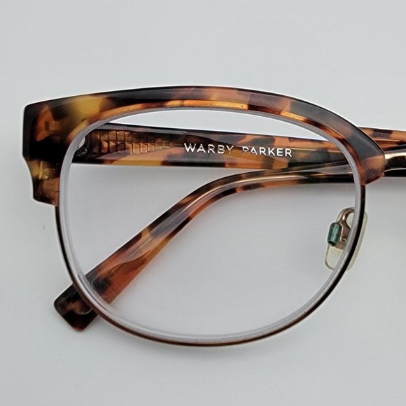 *SOLD* Warby Parker Eliot 3239 Honey Tortoise Vintage Inspired Eyeglasses Frame - Picture 13 of 16